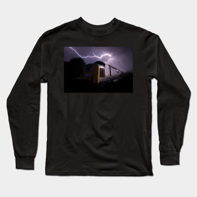 Deltic Lightning Long Sleeve T-Shirt by aviationart